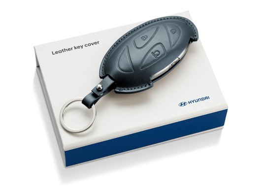 Шкіряний чохол для ключа Hyundai, чорний | Хюндай Мотор Україна - фото 9