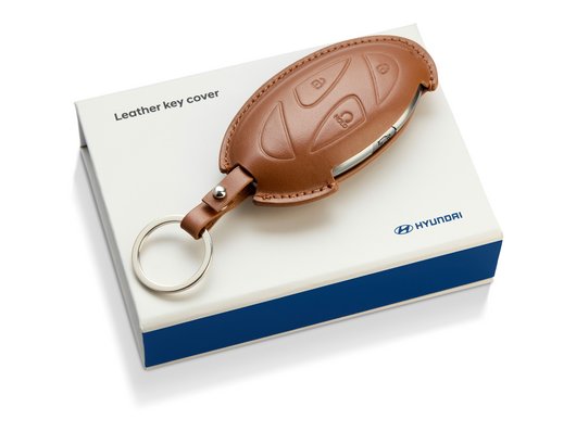 Шкіряний чохол для ключа Hyundai, коричневий | Хюндай Мотор Україна - фото 9