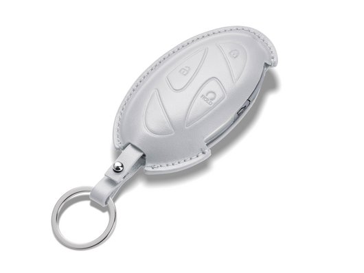Шкіряний чохол для ключа Hyundai, білий | Хюндай Мотор Україна - фото 8